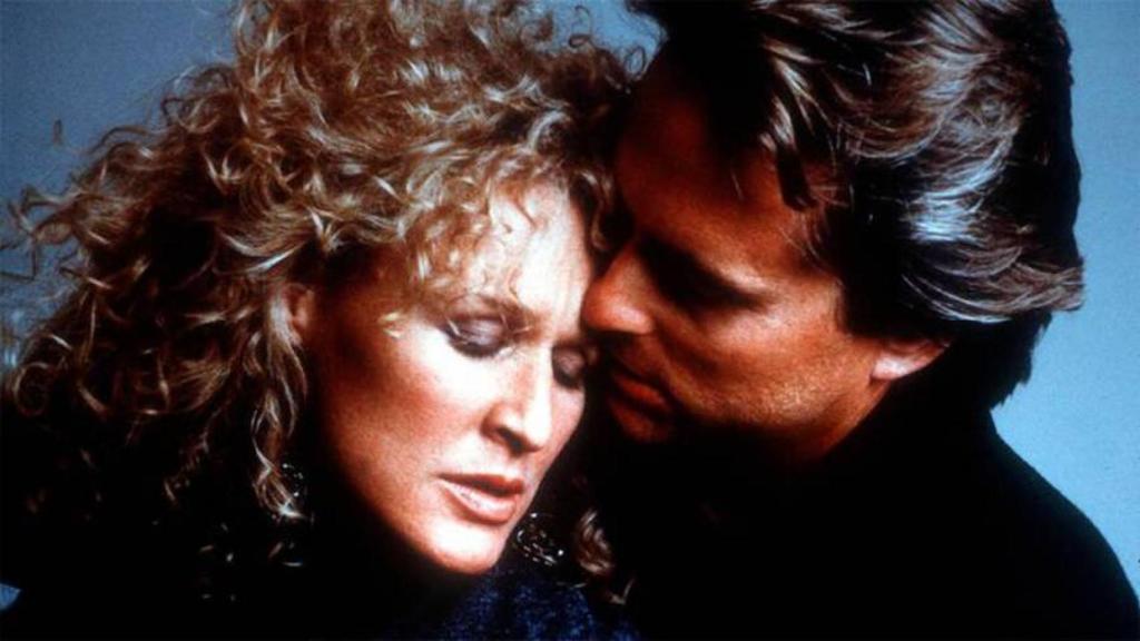 Glenn Close y Michael Douglas en 'Atracción fatal'