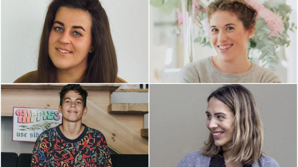 Noemí, Cristina, Paulah y Lucia, mujeres emprendedoras