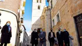 Visita a la restauración de la iglesia de San Vicente (Zamora)
