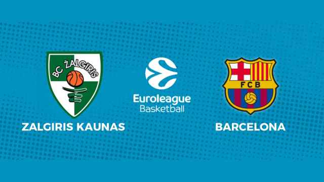 Zalgiris Kaunas - Barcelona: siga en directo el partido de la Euroliga