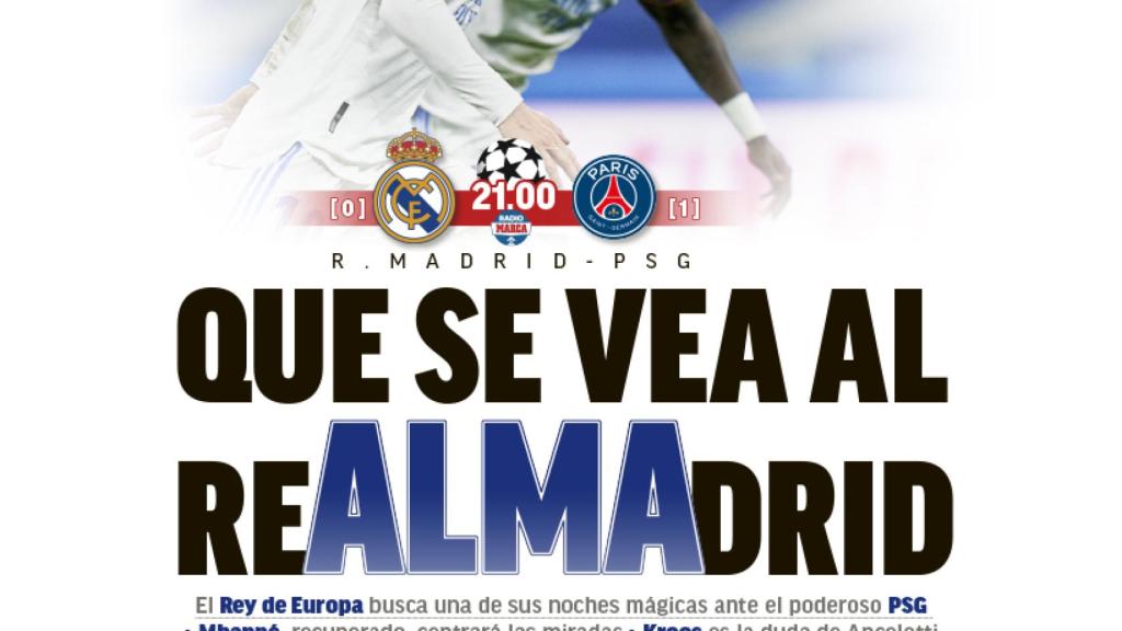 Portada MARCA (09/03/22)