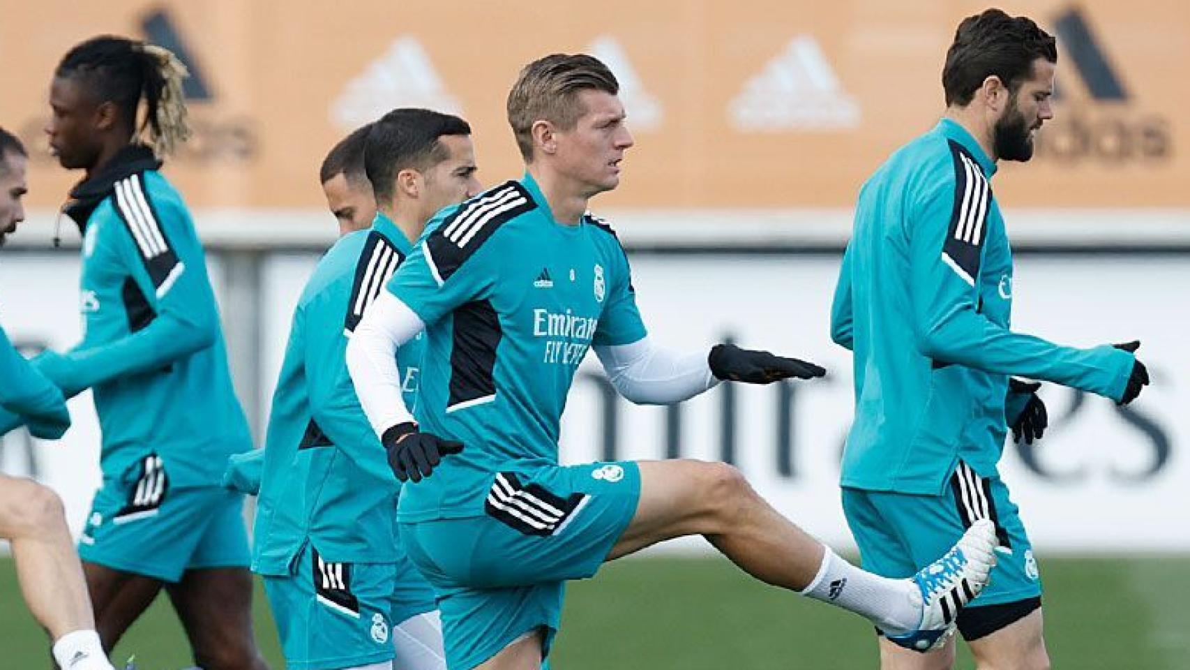 Entrenamiento del Real Madrid