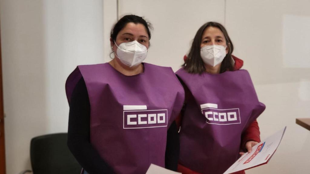 Trabajadoras de ayuda en el hogar de Oza-Cesuras (A Coruña) piden la rescisión del contrato de la empresa adjudicataria.