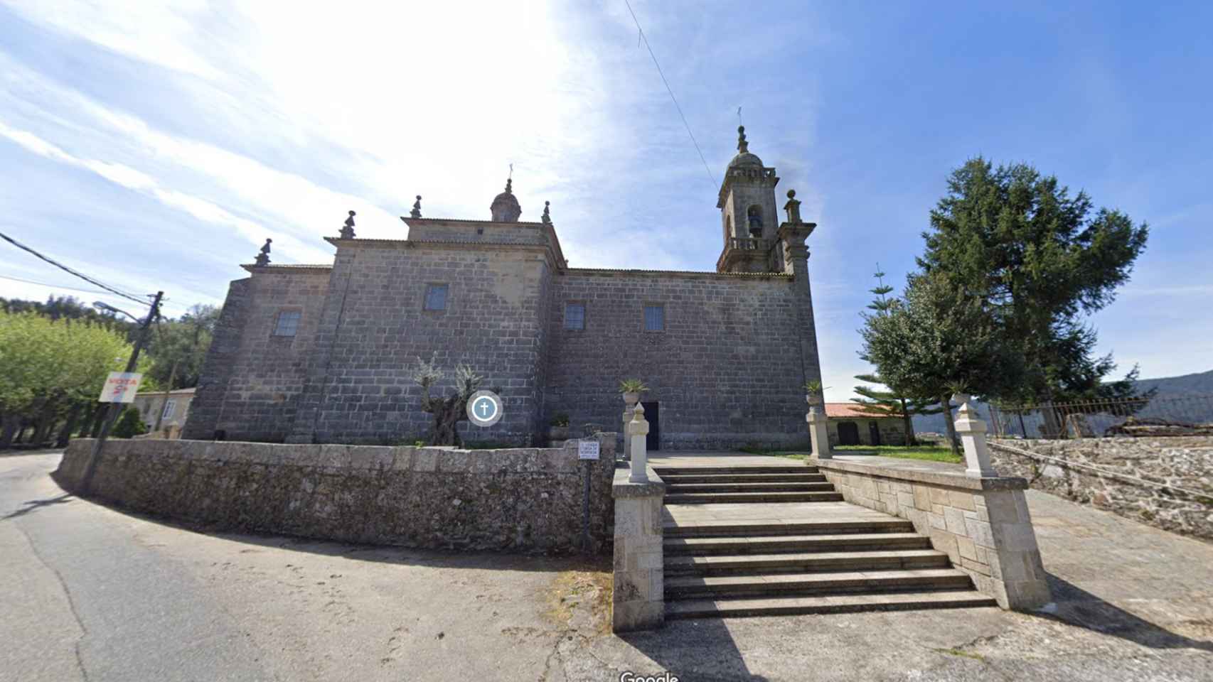 Iglesia de Reboreda en Redondela (Pontevedra).