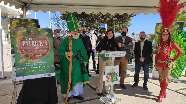 Un momento de la presentación de los actos programados este miércoles.