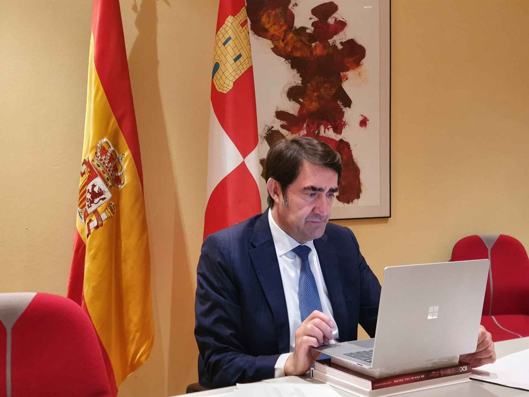 Imagen de archivo del consejero de Fomento en funciones, Juan Carlos Suárez-Quiñones