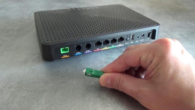 Router Livebox de fibra de Jazztel