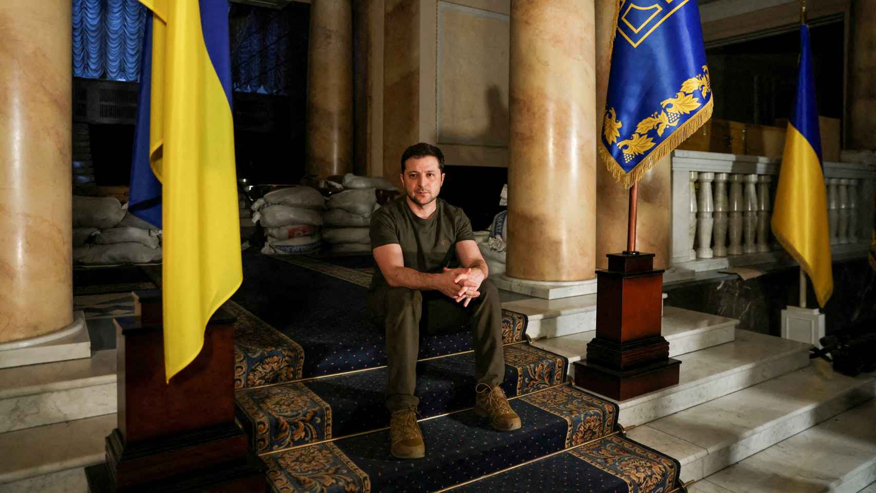 El presidente de Ucrania, Volodímir Zelenski. / Umit Bektas (Reuters)