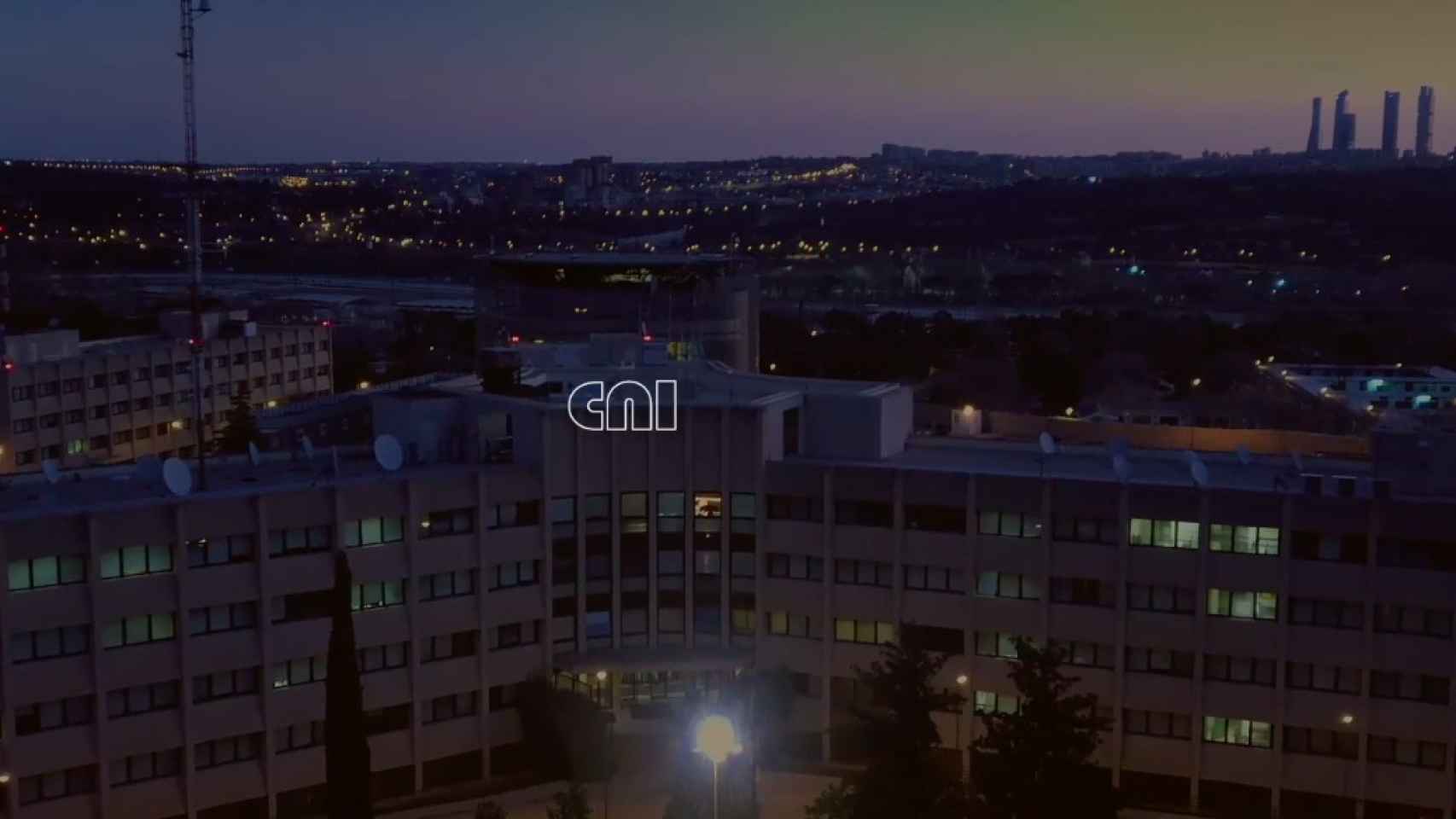 Fotograma del vídeo publicado por el CNI.