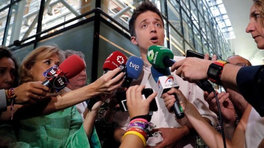 Íñigo Errejón, en una foto de archivo en la Asamblea de Madrid./