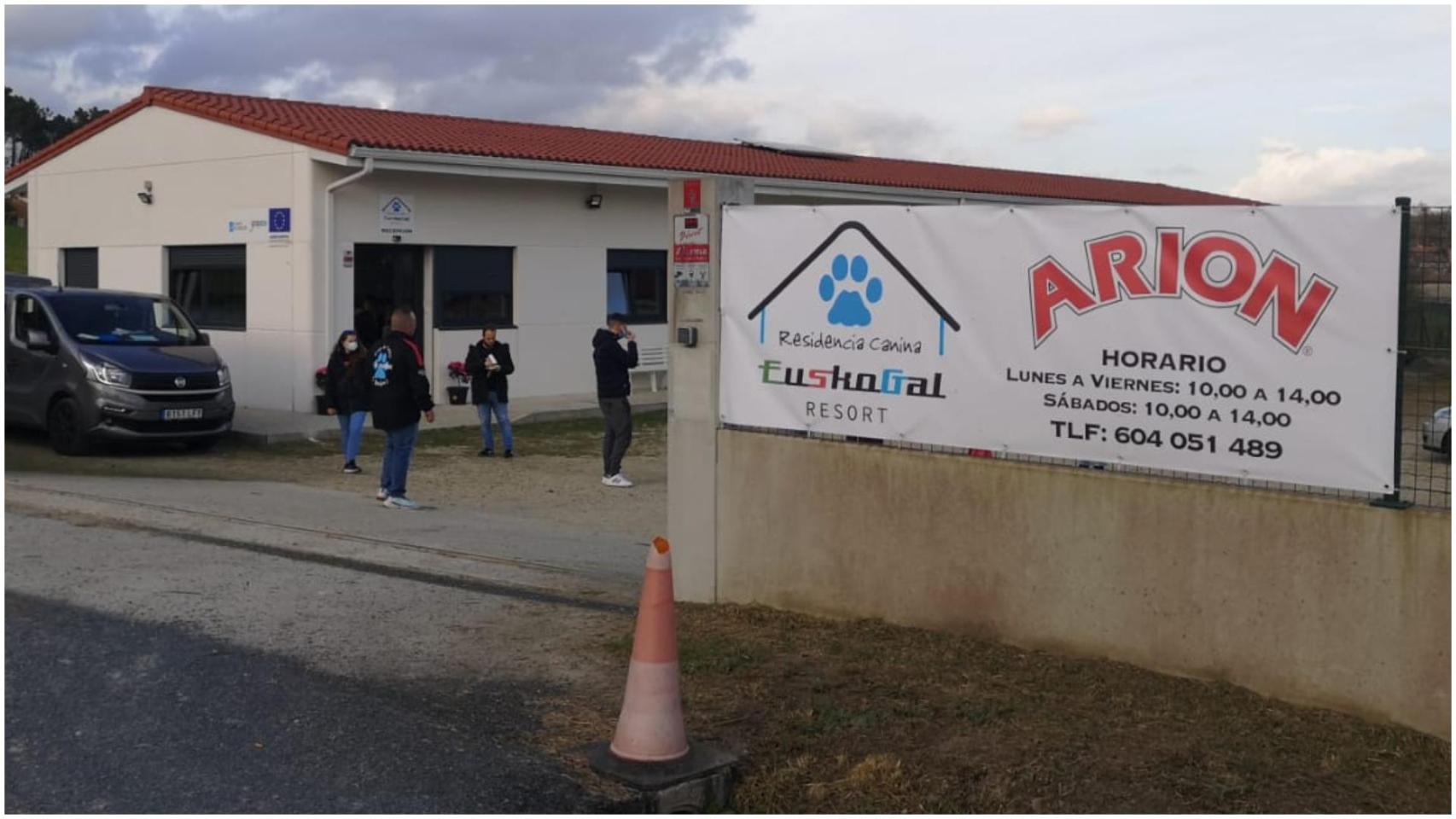 La nueva residencia canina de Euskogal.