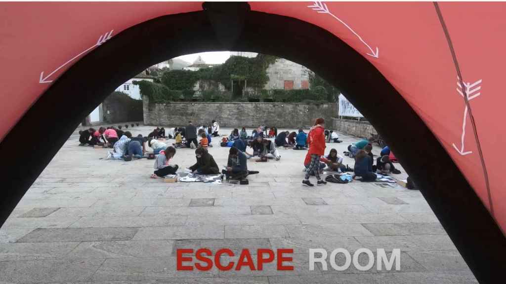 ‘Escape room’ al aire libre.