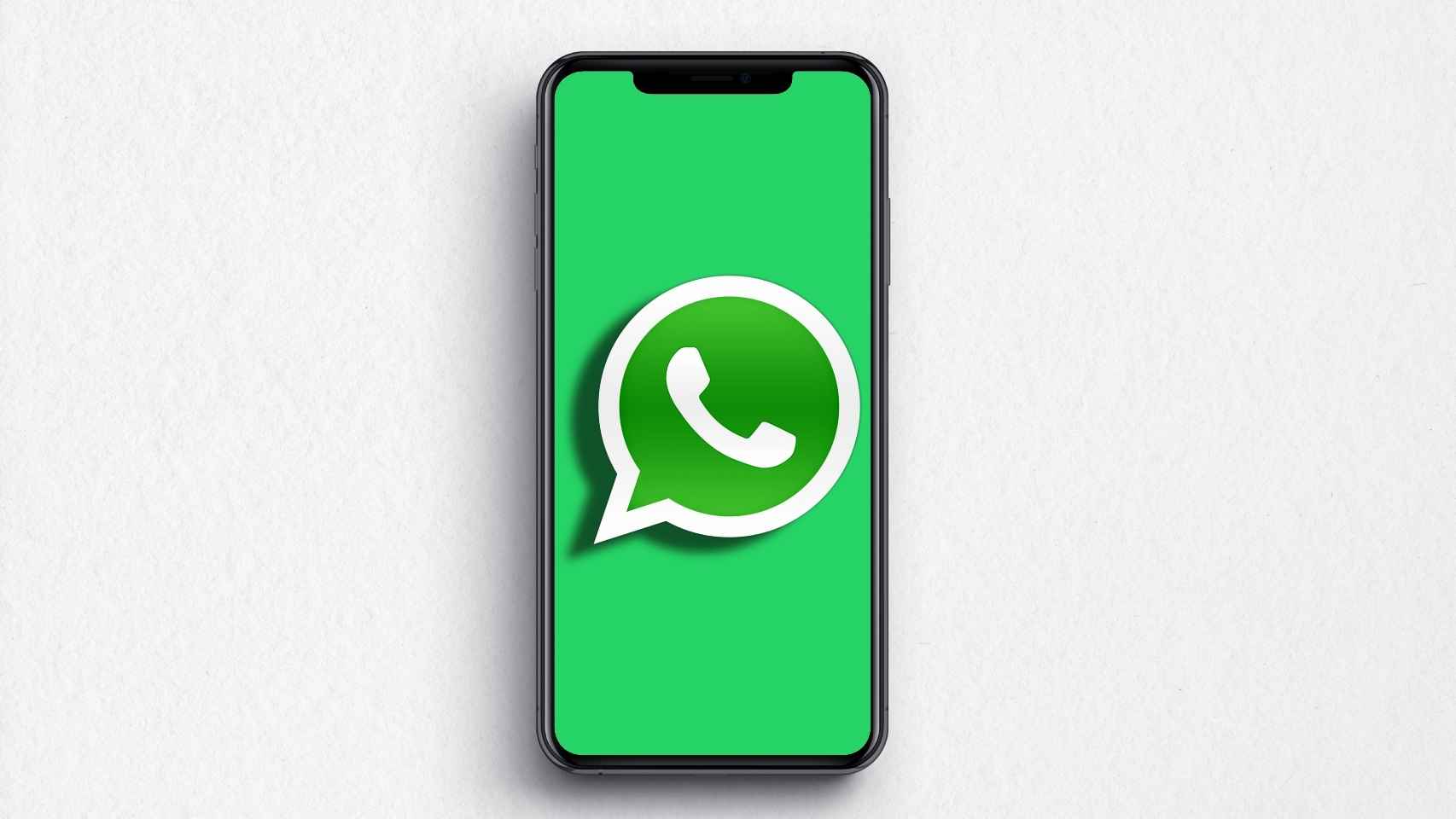 WhatsApp en un móvil