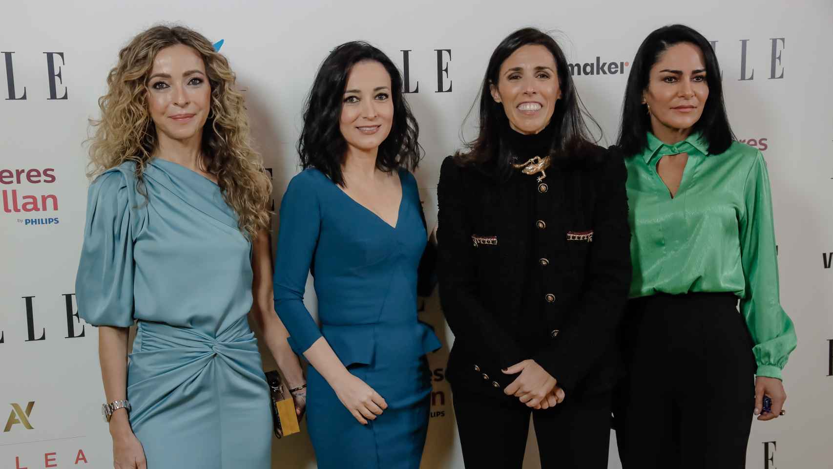De izquierda a derecha: Patricia Benito, Cruz Sánchez de Lara, Benedetta Poletti  y Lydia Cacho.