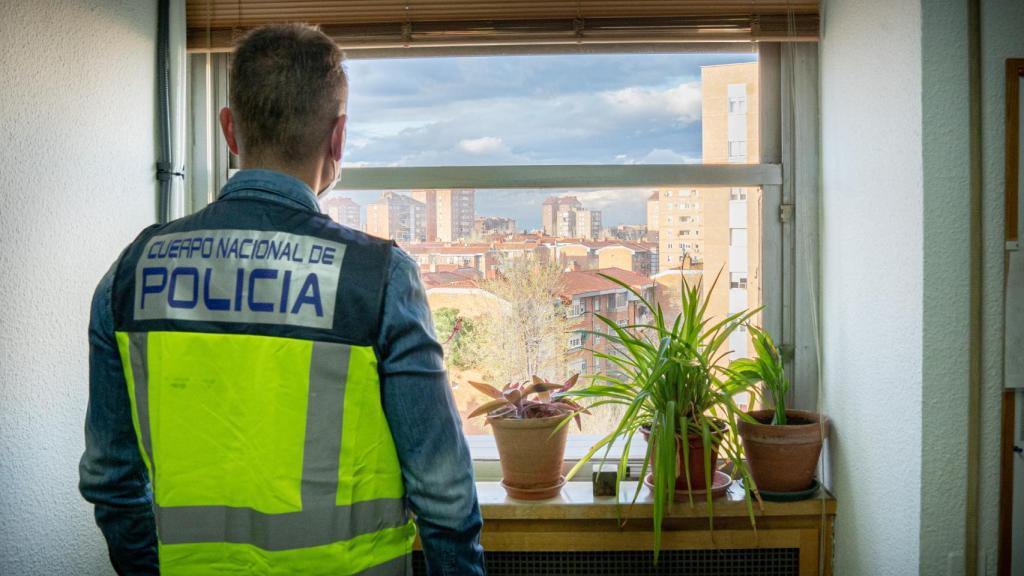 El agente, durante la entrevista con EL ESPAÑOL.