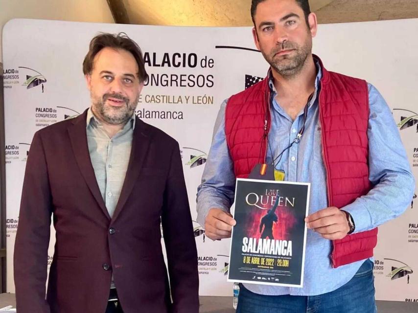 El concejal de Turismo, Fernando Castaño, en el Palacio de Congresos