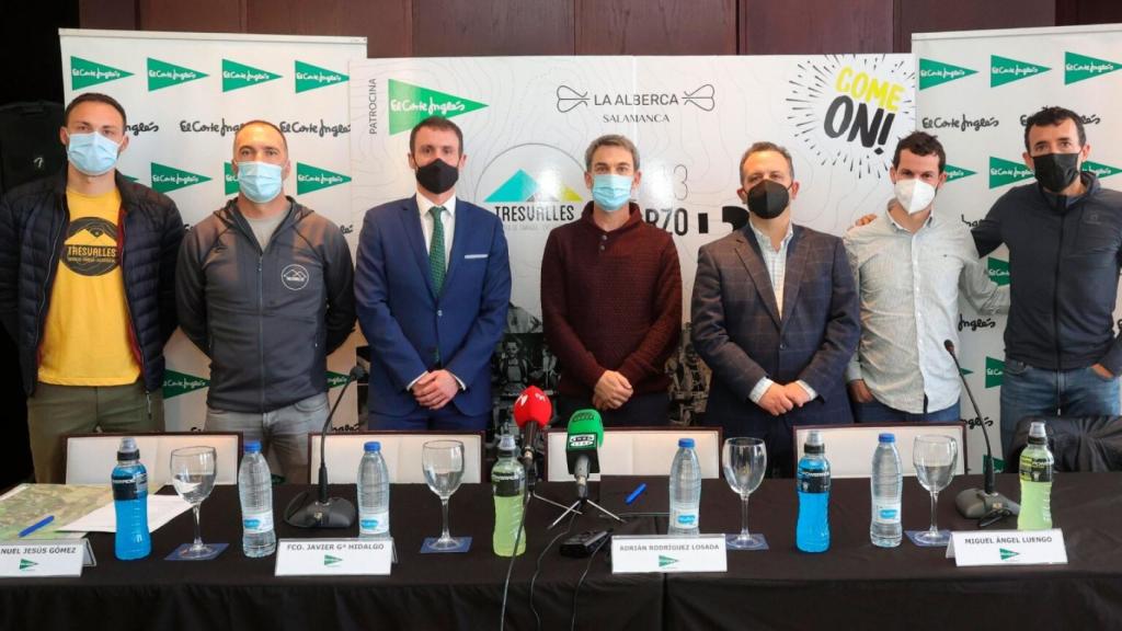 Presentación en El Corte Inglés de Salamanca de la prueba Tres Valles 2022