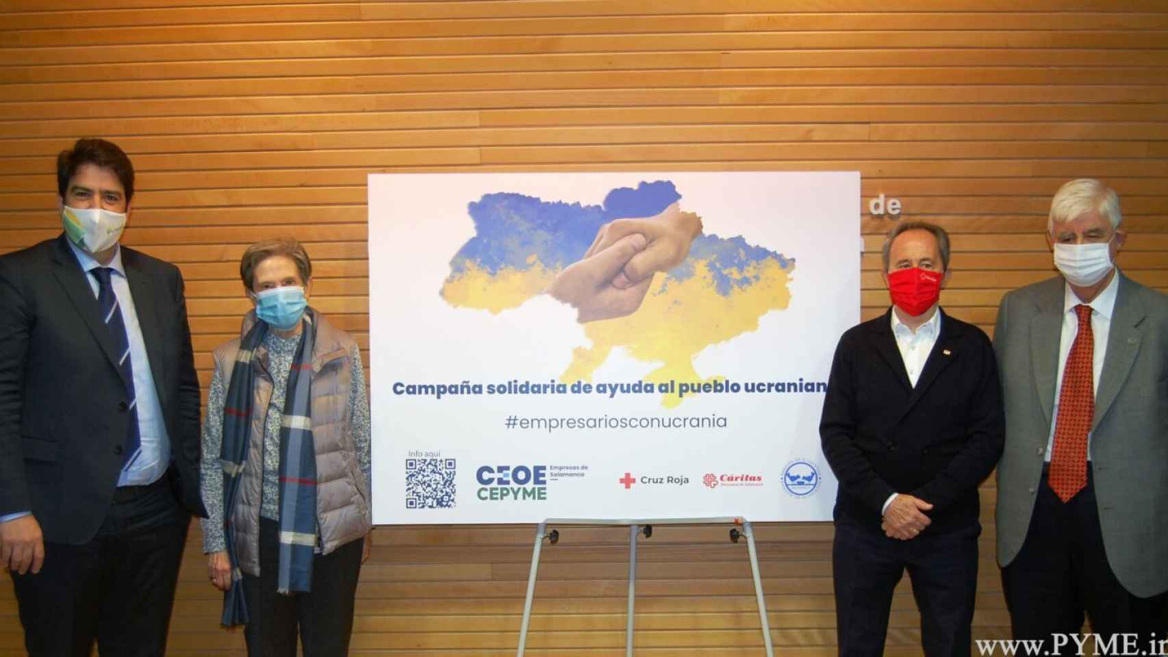 CEOE Cepyme, Cáritas, Cruz Roja y el Banco de Alimentos, en la presentación de la campaña