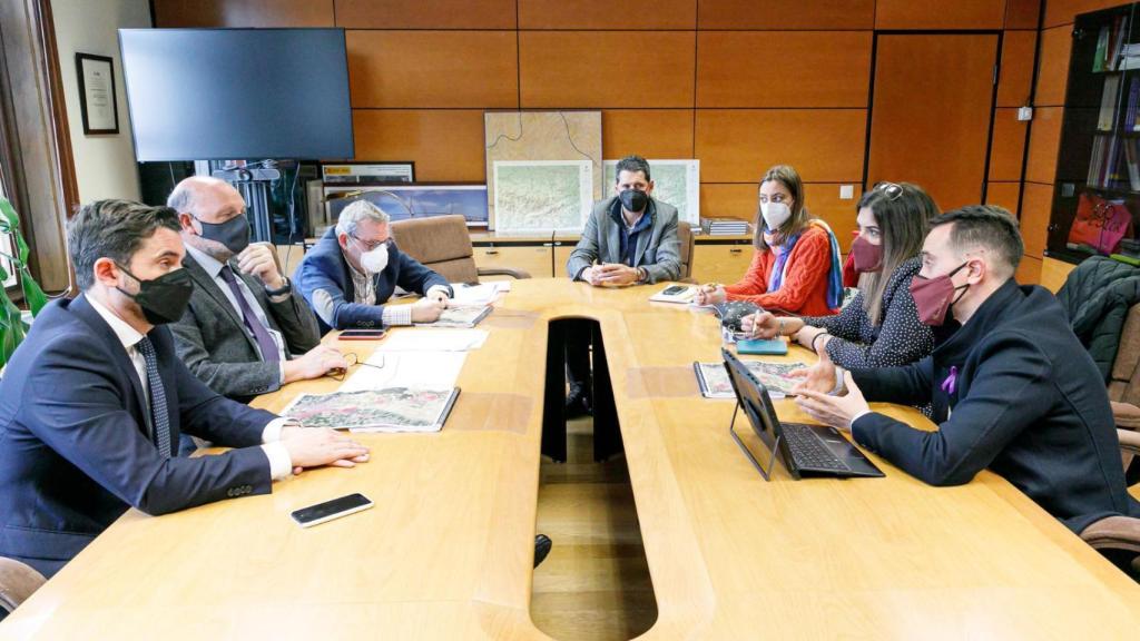 Reunión del Ayuntamiento de Benavente con la Dirección General de Carreteras