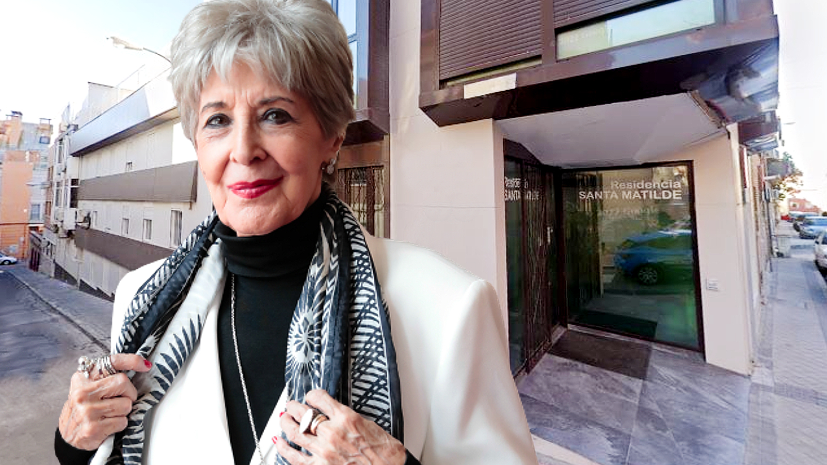 Concha Velasco lleva más de un mes viviendo en la residencia Santa Matilde.