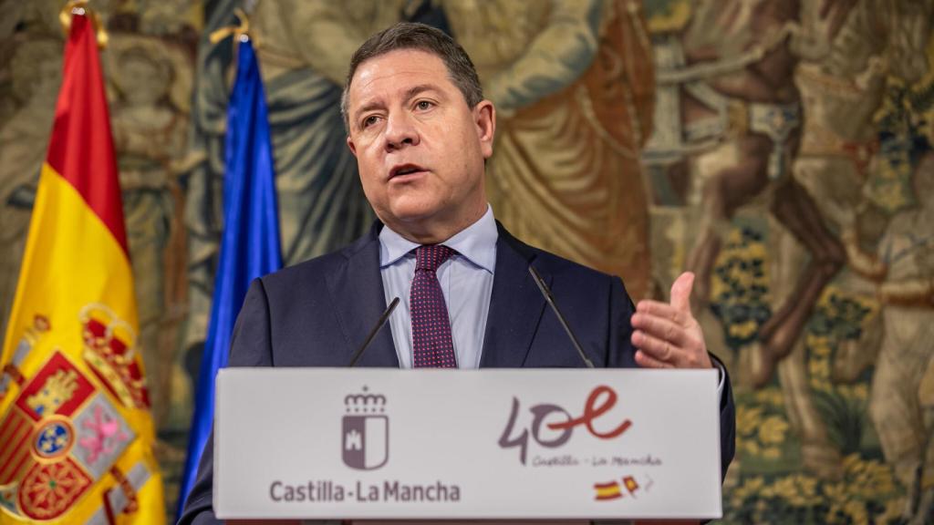 Emiliano García-Page, presidente de Castilla-La Mancha. Foto: JCCM