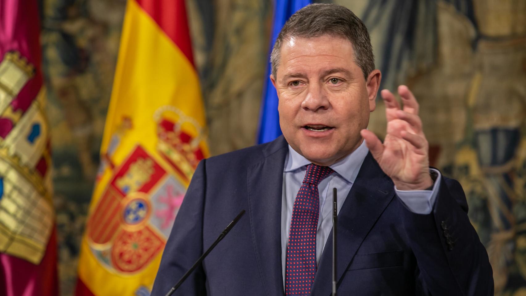 Emiliano García-Page, presidente de Castilla-La Mancha. Foto: JCCM