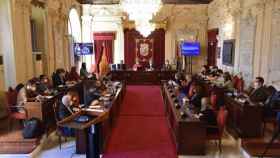 Imagen de archivo del Pleno del Ayuntamiento de Málaga.