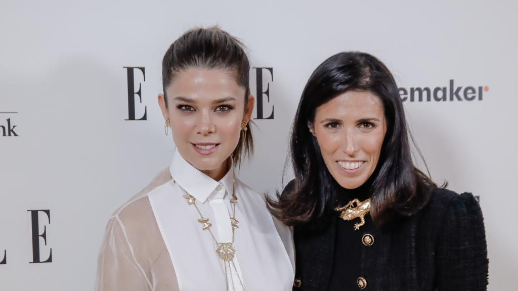 La actriz Juana Acosta y la directora de 'ELLE' Benedetta Poletti.