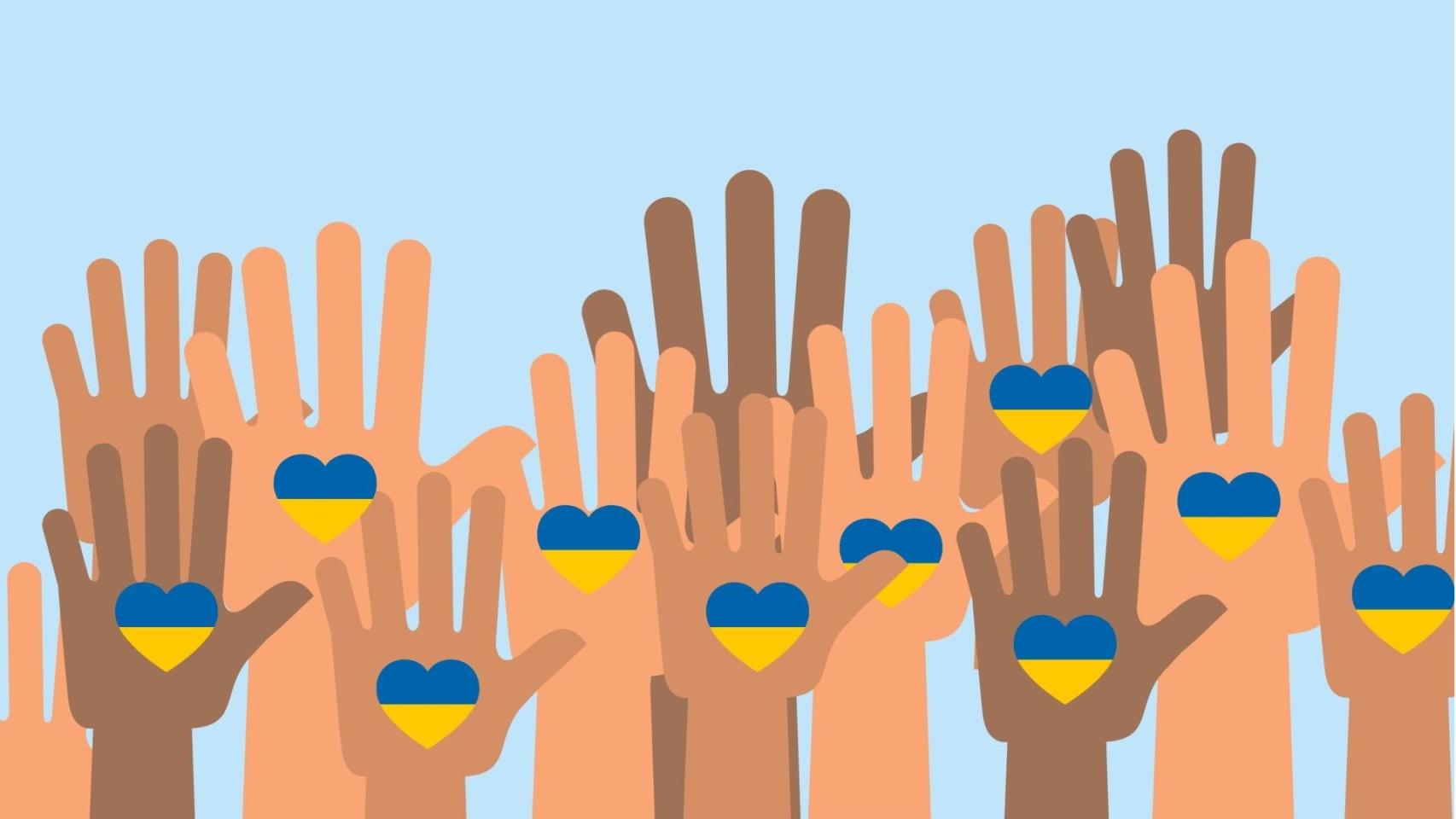 Los gallegos pueden ayudar al pueblo ucraniano desde casa