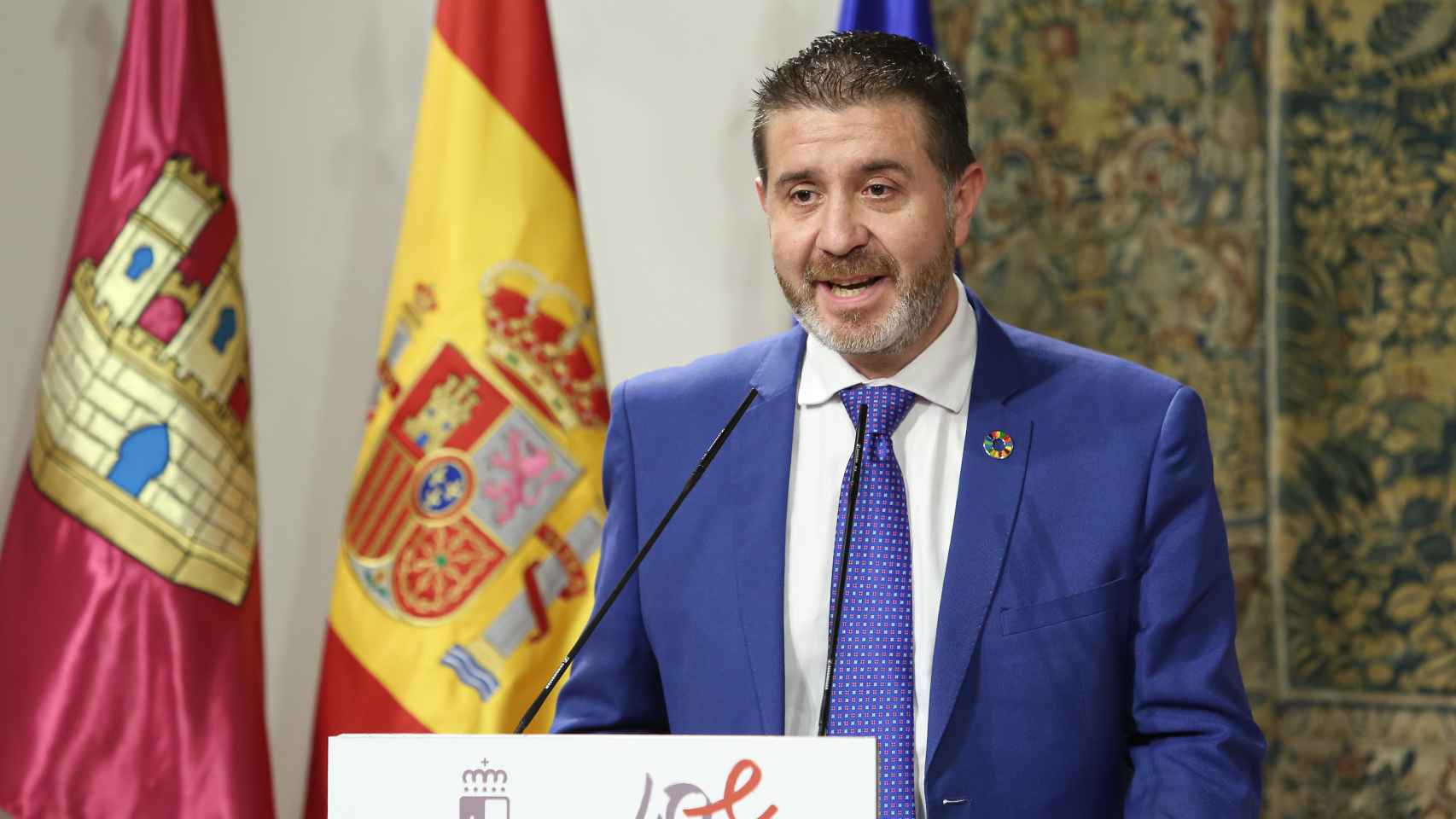Santiago Cabañero, presidente de la Diputación de Albacete. Foto: Óscar Huertas
