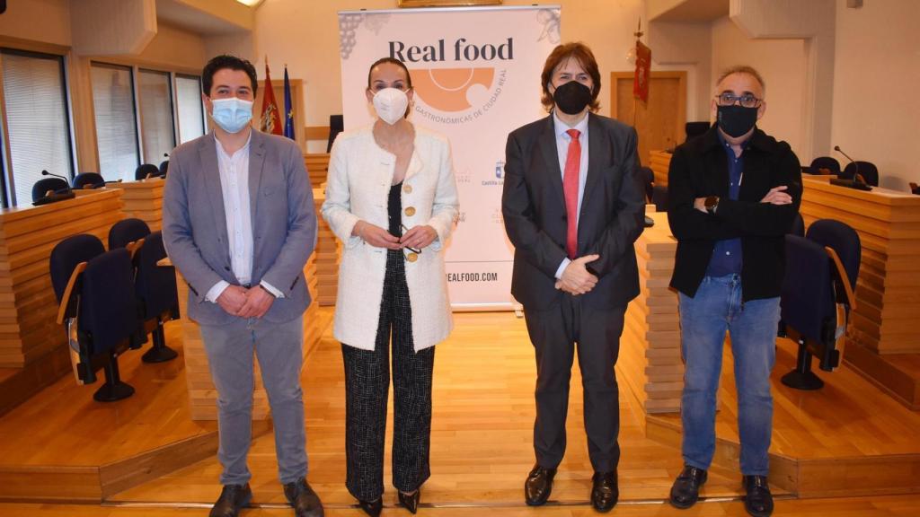 Presentación de 'Real Food', las primeras Jornadas gastronómicas de Ciudad Real, del 16 al 19 de marzo en el Antiguo Casino