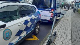 Interceptado el conductor de un patinete ebrio y en sentido contrario en A Coruña