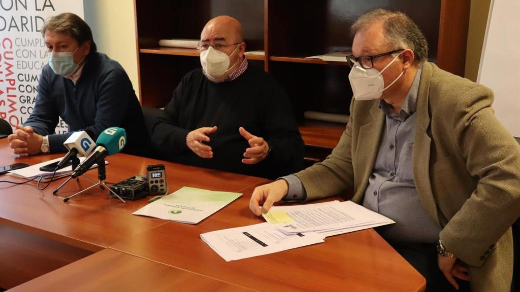 Rueda de prensa de sindicatos agrarios para anunciar que participarán en las movilizaciones del sector el 20 de marzo en Madrid.