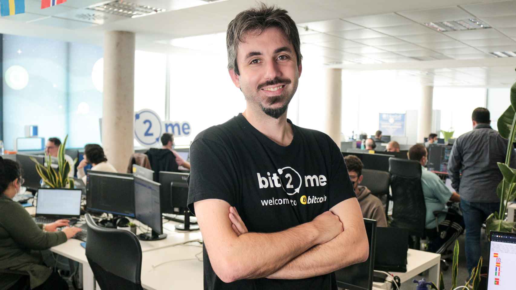 Leif Ferreira, fundador y actual CEO de la plataforma Bit2Me.