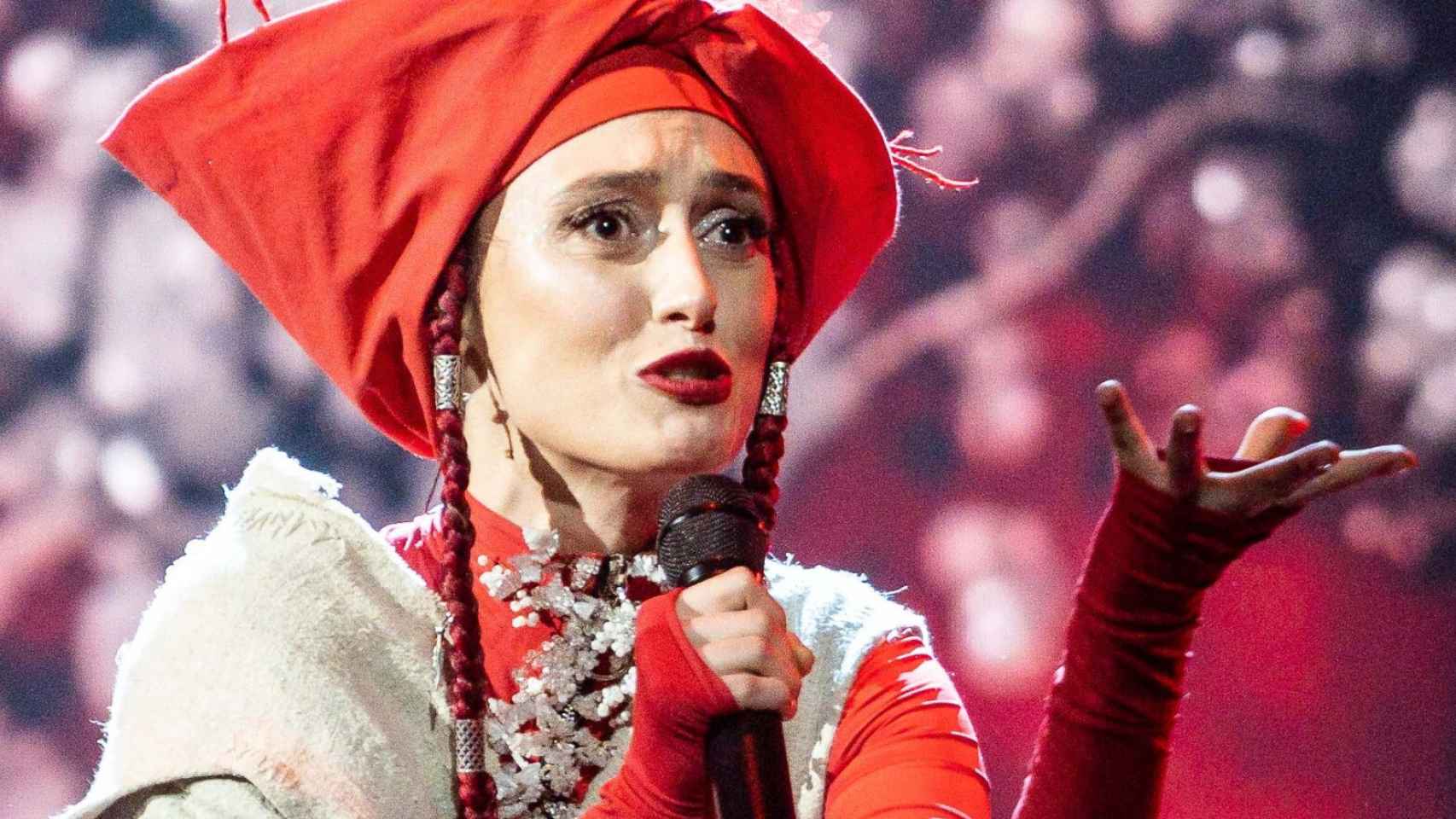 Alina Pash acabó renunciando a representar a Ucrania en  Eurovisión 2022.
