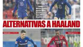 La portada del periódico Mundo Deportivo (sábado, 12 de marzo del 2022)