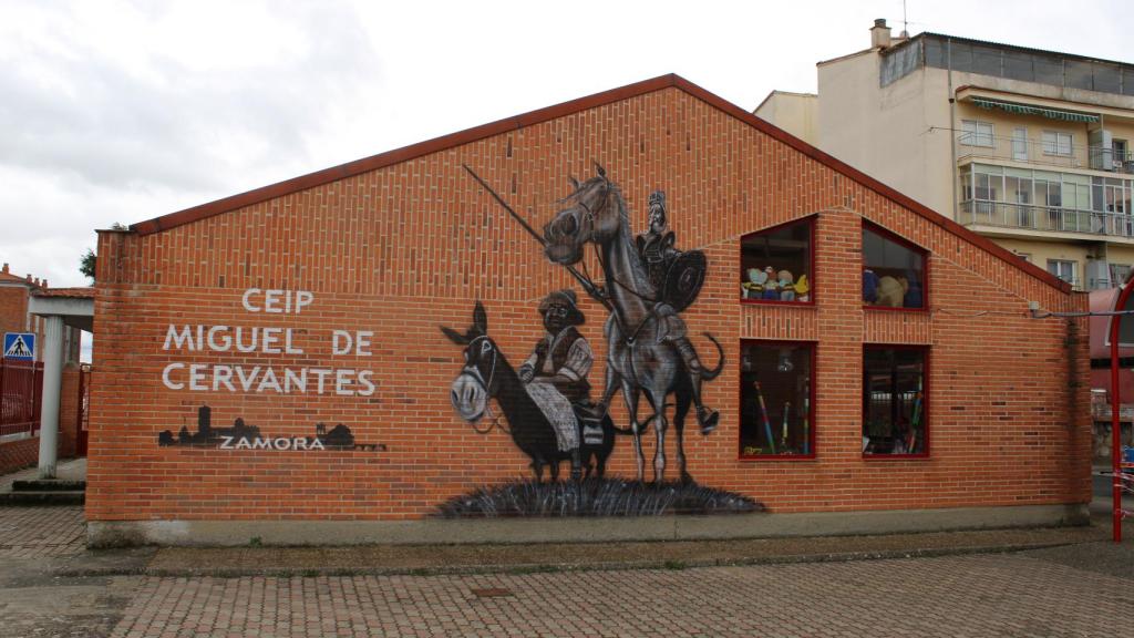 El CEIP Miguel de Cervantes en Zamora