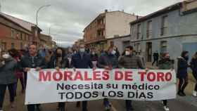 Manifestación en Morales de Toro por la Sanidad Pública