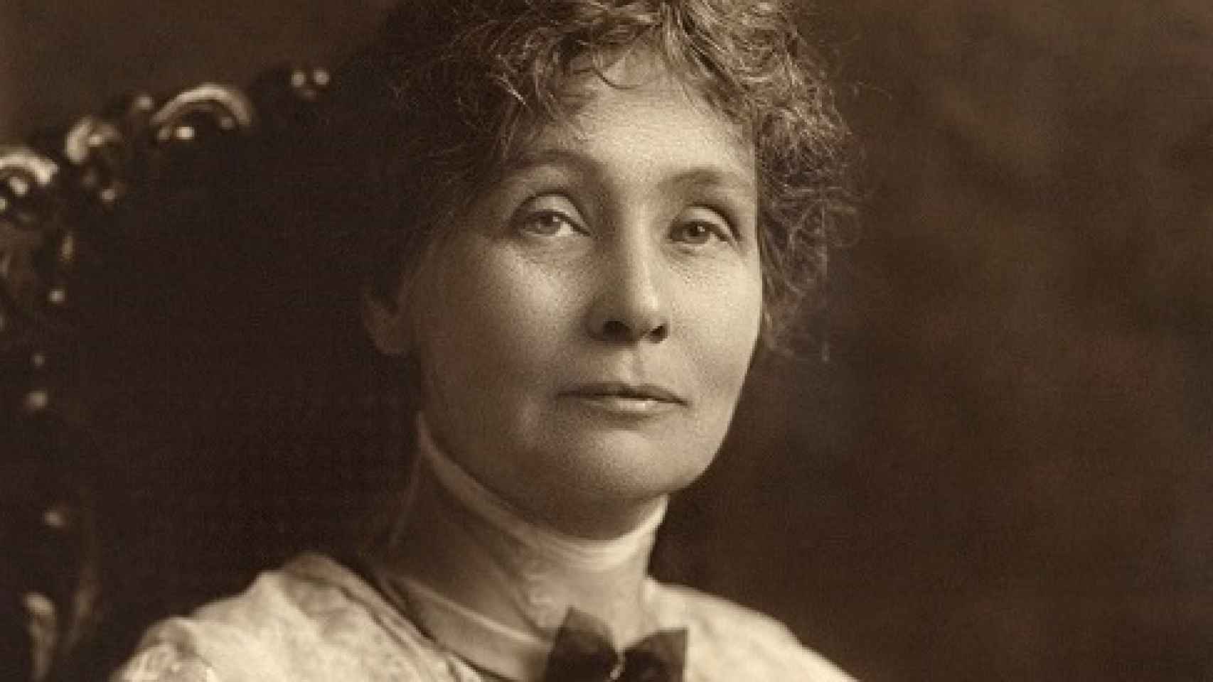 Emmeline Pankhurst en una imagen de 1913