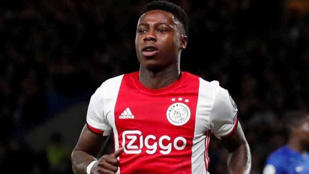 Quincy Promes durante su etapa en el Ajax