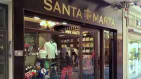 Una de las tiendas de Santa Marta en una imagen de archivo.