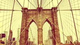 El puente de Brooklyn de Nueva York.
