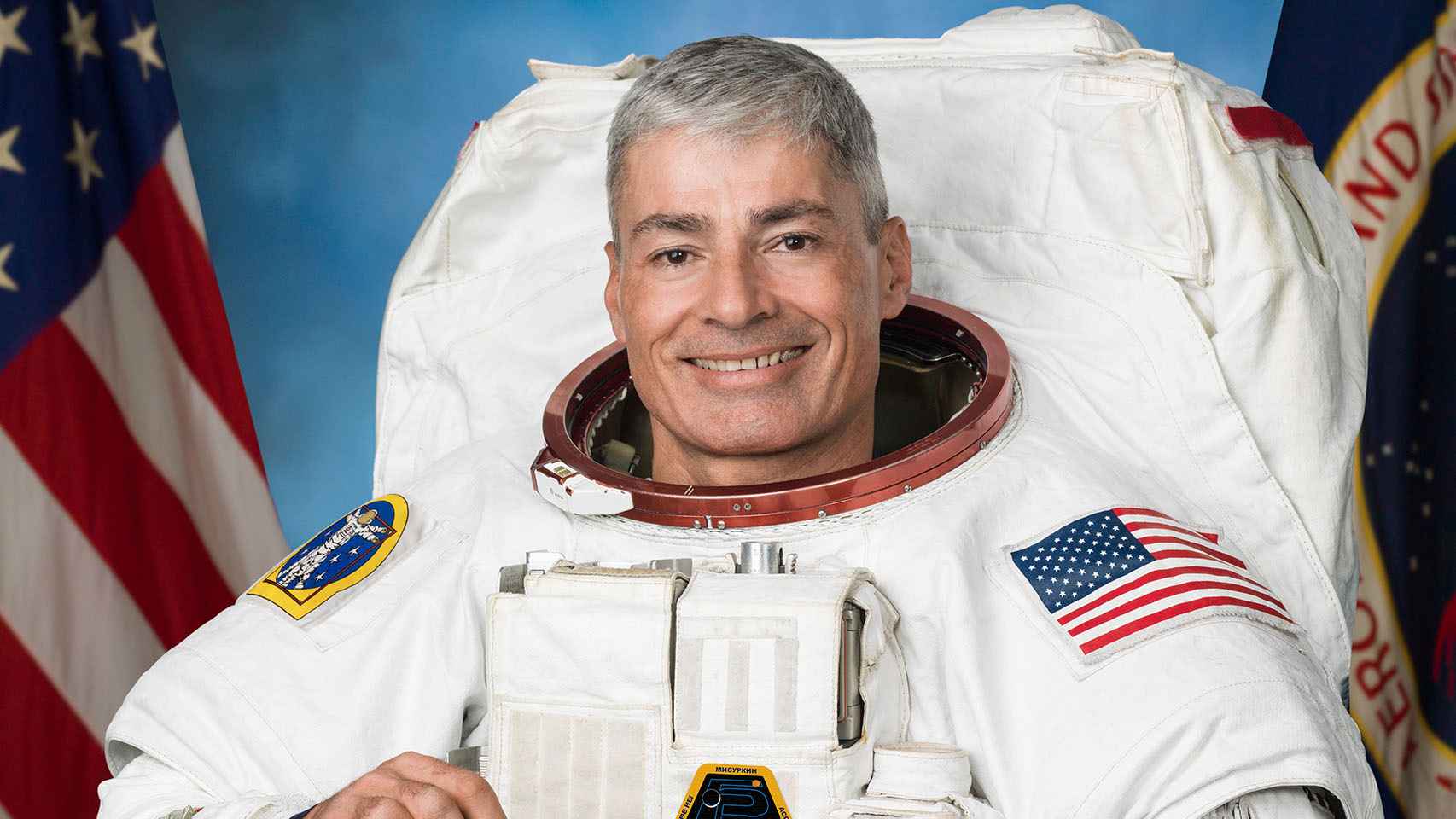 Mark Vande Hei, en su retrato oficial para la NASA.