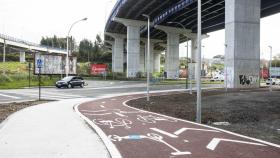 Carril bici que une Pocomaco con O Birloque.