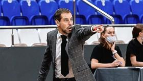 El entrenador de baloncesto gallego, Alberto Blanco.