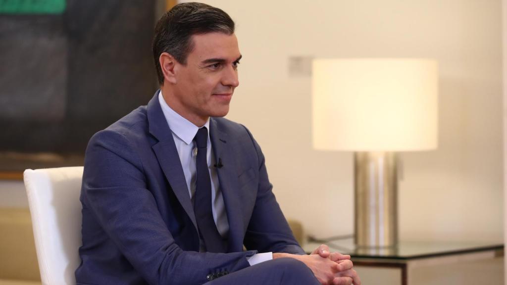 El presidente del Gobierno, Pedro Sánchez, durante su entrevista en laSexta.