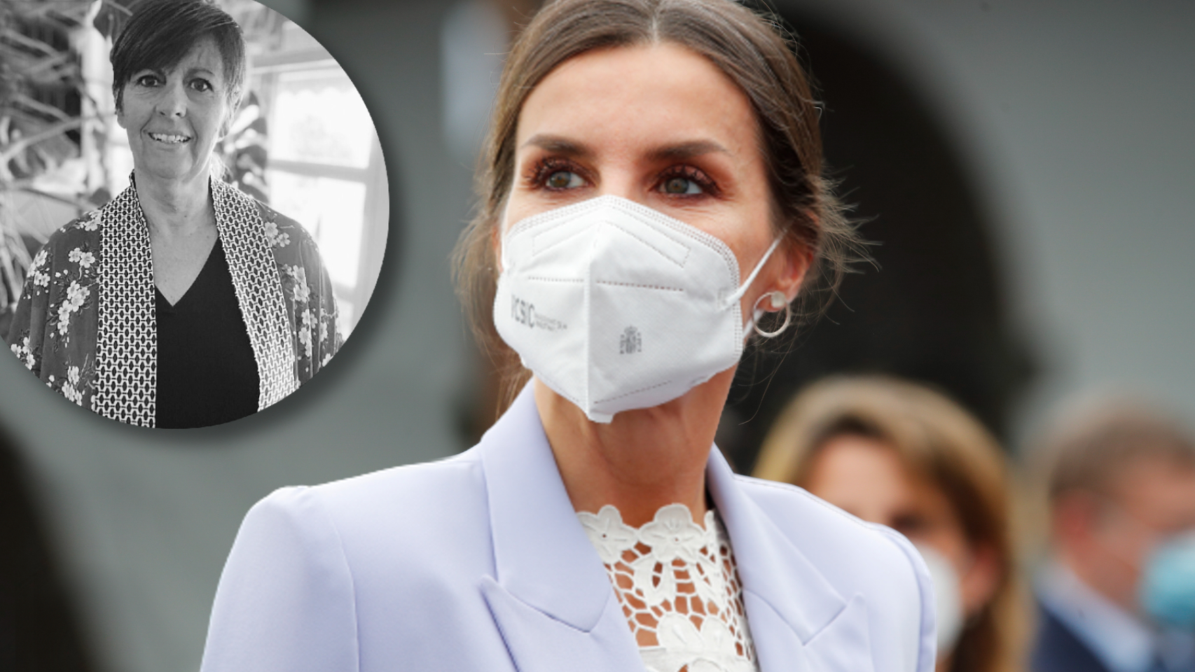 Letizia visitó La Palma con un estreno estilístico de una firma canaria.