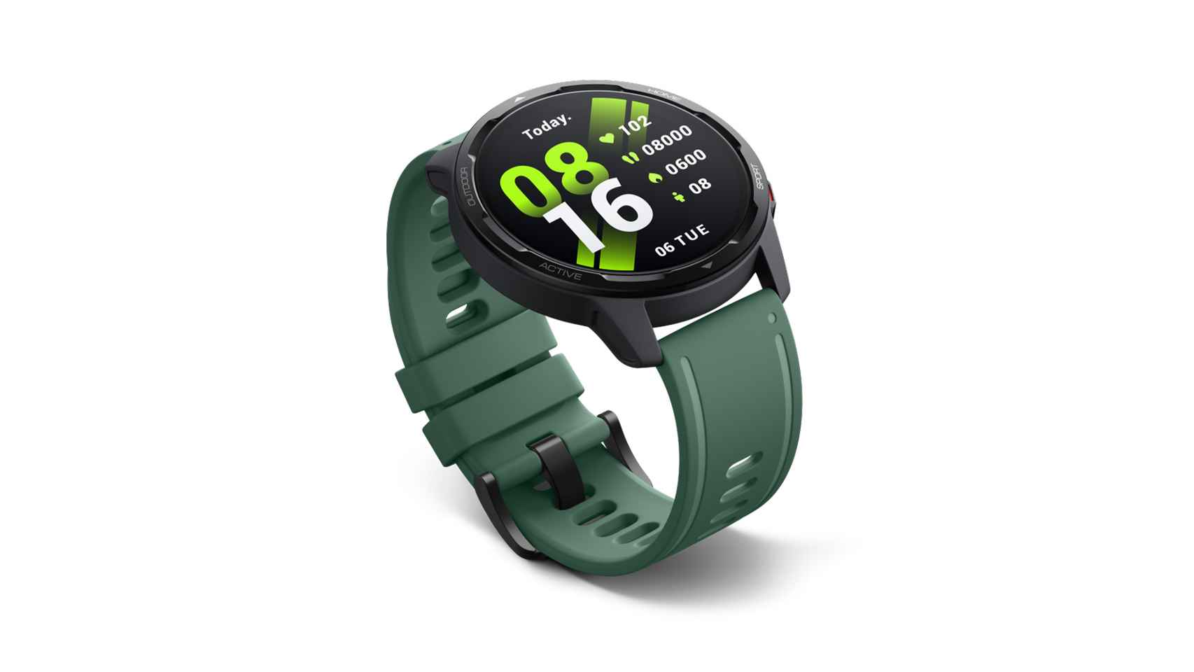 Xiaomi Watch S1 Active con correa verde