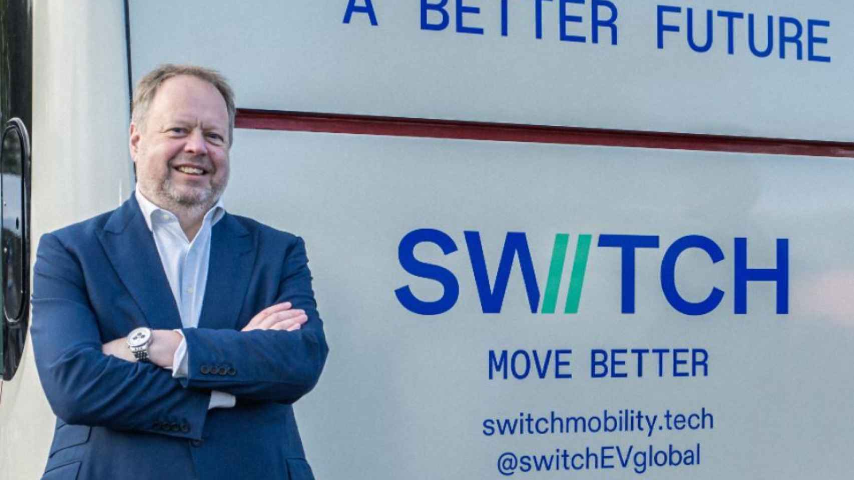 Andrew Palmer, CEO de Swicth Mobility