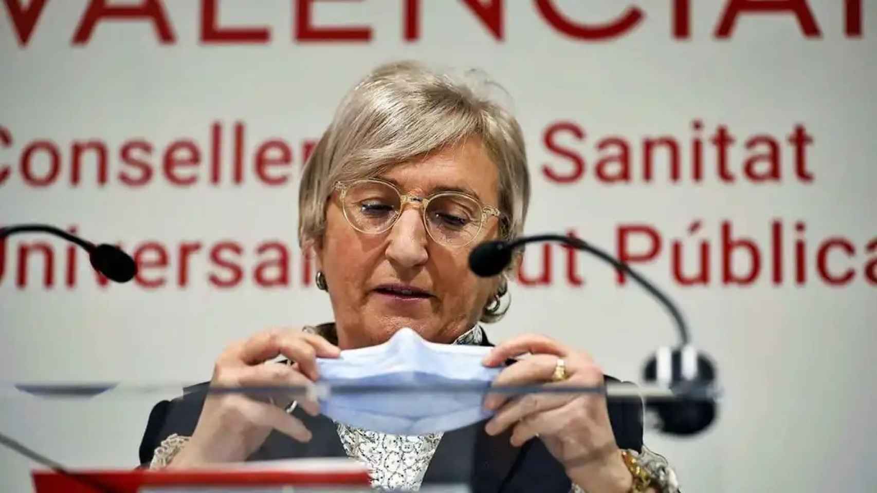 La consellera de Sanidad valenciana, Ana Barceló, en imagen de archivo.